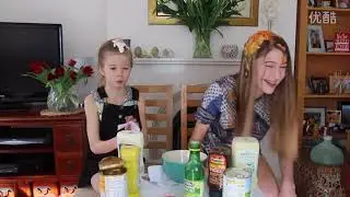 Eat It Or Wear It Challenge! SevenSuperGirls convert video online com