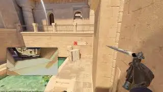 CS2 | Anubis | Smoke from Boat to A Stairs