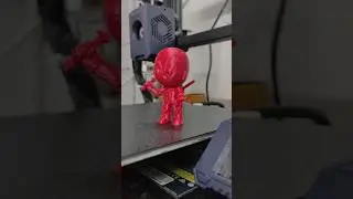 3D Printing Deadpool 🤩🤩 #shorts #3dprinting #deadpool