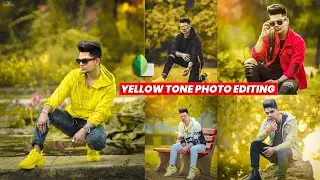 Snapseed Yellow Tone Photo Editing Tutorial | Snapseed Photo editing tutorial | Taukeer Editz