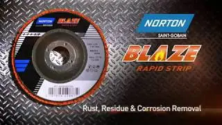 Зачистной универсальный диск Norton Blaze RapidStrip с технологией BearTex