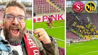 SWISS FOOTBALL FANS ARE SOMETHING ELSE...  | Match Day Vlog | Servette vs Young Boys