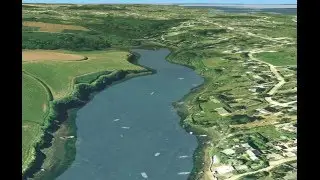 Animated coastal geovisualization in 3D