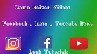 Como Baixar Videos Do Facebook , Instagram , Youtube Etc... ( Android )