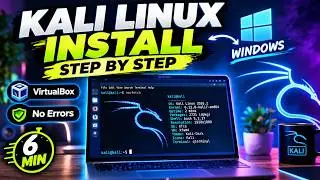 Kali Linux on Windows 10/11 in 5 Minutes | Easiest & Error-Free Method
