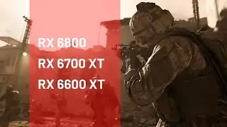 RX 6800 vs RX 6700 XT vs RX 6600 XT | Testing 13 games with Ultra settings