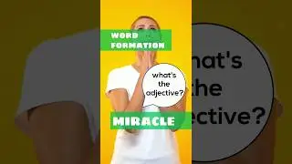 So, what's the adjective? Full explanation - in the description