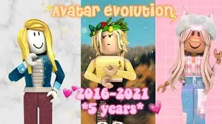 Roblox Avatar Evolution 2016-2021 *5 YEARS!* || LifeAsKit