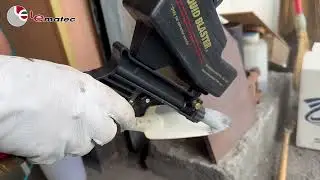 Lematec Sandblaster Restores Shine by Removing Paint and Rust for hand tools  #sandblasting #diy