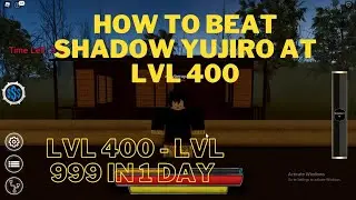 Project Baki 2 How To Kill Shadow Yujiro at Lvl 400!!! Max In 1-2 Day!!!!