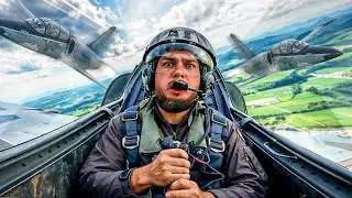 Je PILOTE enfin un avion de chasse ! (pour de vrai)