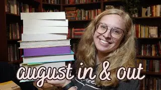 BOOK HAUL (& UNHAUL) || August In & Out