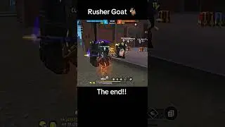 Rusher Goat 🐐 #freefire #freefireindia #ff #grandmaster #rankpush #1vs4