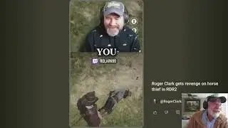RDR2 Shorts Compilation and Reaction ft. Roger Clark