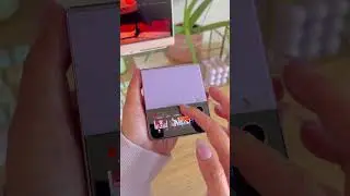 watching netflix on my samsung z flip 4 cover screen #galaxyzflip4 #zflip4
