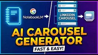 How to Turn NotebookLM Into a LinkedIn Carousel Generator