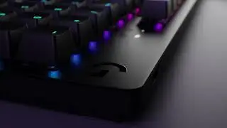 Keyboard Logitech G512 - 3D Product Animation