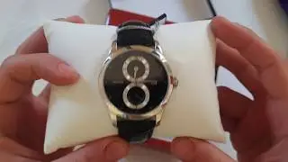 Unboxing 📦 stunning epos Swiss Regulateur Watch 🤯 definitely a keeper!