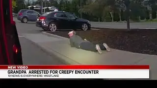 Westlake police: Knife-wielding grandpa in ‘Michael Myers’ mask charged after scaring woman