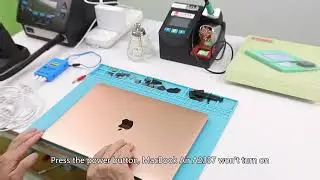 Quick repair MacBook Air M1 A2337 only 5V doesn't boot