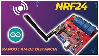 TARJETA DE CONTROL INALAMBRICA NRF24 - 1KM DE DISTANCIA