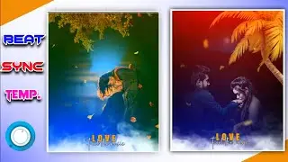 Dual Image Avee Player Template | Beat Sync Avee Player Template | Status Editing