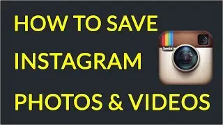 How to save Instagram Photos on Android | Save Instagram Photos and Videos on Android In Hindi