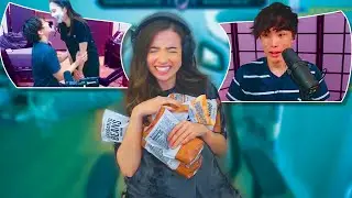 Rae catches Sykkuno looking at her | Lily and Michael have a cute moment | Poki has a lot of beans