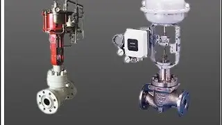 Types of Control valves and operation principles