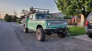 Retired Forest Service truck goes camping. Hiking, Fires, Dogs and everything in between.