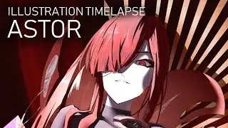 [Illustration Timelapse] Oda Nobunaga - Astor