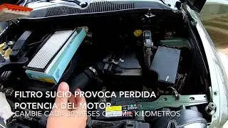 Jeep Compass Patriot Filtro de Aire Motor Instalación Cambio