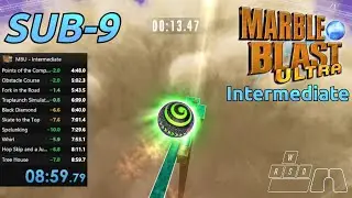 Marble Blast Ultra - Intermediate Levels in 8:59.790