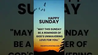 Happy Sunday the lord is getting ready 2do the unimaginable super natural blessings 🎁 #faith #love