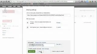 Sharing Docs via Groups in Google Contacts