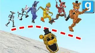 FIVE NIGHTS AT FREDDY'S GMOD: FAZBEAR ULTIMATE PACK 2 WHO HAS THE LONGEST JUMP!