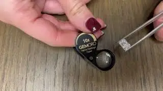 GEMORO 10x 18mm Oval Hastings Triplet Loupe