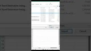 PDF FILE IMPORT IN EXCEL | 