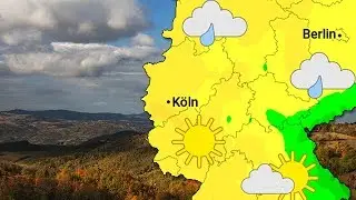 Tiefs bringen milde Luft (31.10.2017)