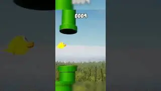 PLAYABLE Flappy Bird - Unreal Engine 5 Remake #gamedev #gaming #blender #animation #unrealengine