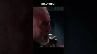 Dooku is incorrect about anakin
