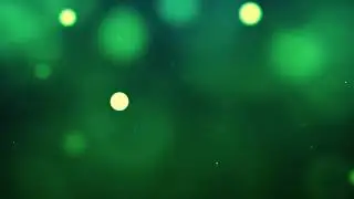 100% Free Green Screen - bokeh | Chroma Key Effect