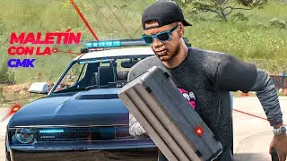 ROBAMOS un MALETIN con LA CMK y TENEMOS UNA LARGA PERSECUCION CON LA POLICIA | Dovux Life RP