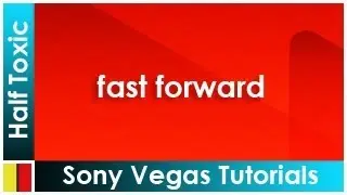 Sony Vegas: How to fast forward/speedup a video clip