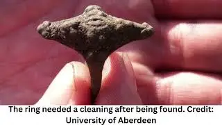 Remarkable’ Pictish ring discovered in Scotland after more than 1,000 years underground
