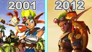Jak and Daxter Game Evolution (2001 - 2012)