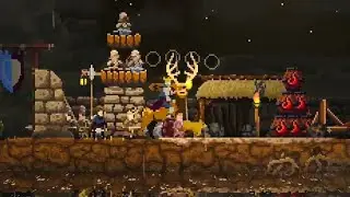 中世風ドット絵のタワーディフェンス | Kingdom Two Crowns | を遊んでみる実況