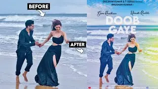 Doob Gaye Guru Randhawa | Urvashi Rautela | Poster Photo Editing  - Android editz