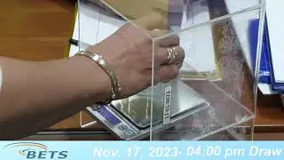 November 17, 2023 4:00 PM Draw