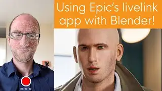 Tutorial: Use iOS, Unreal and/or Blender to face capture for free! With example content
